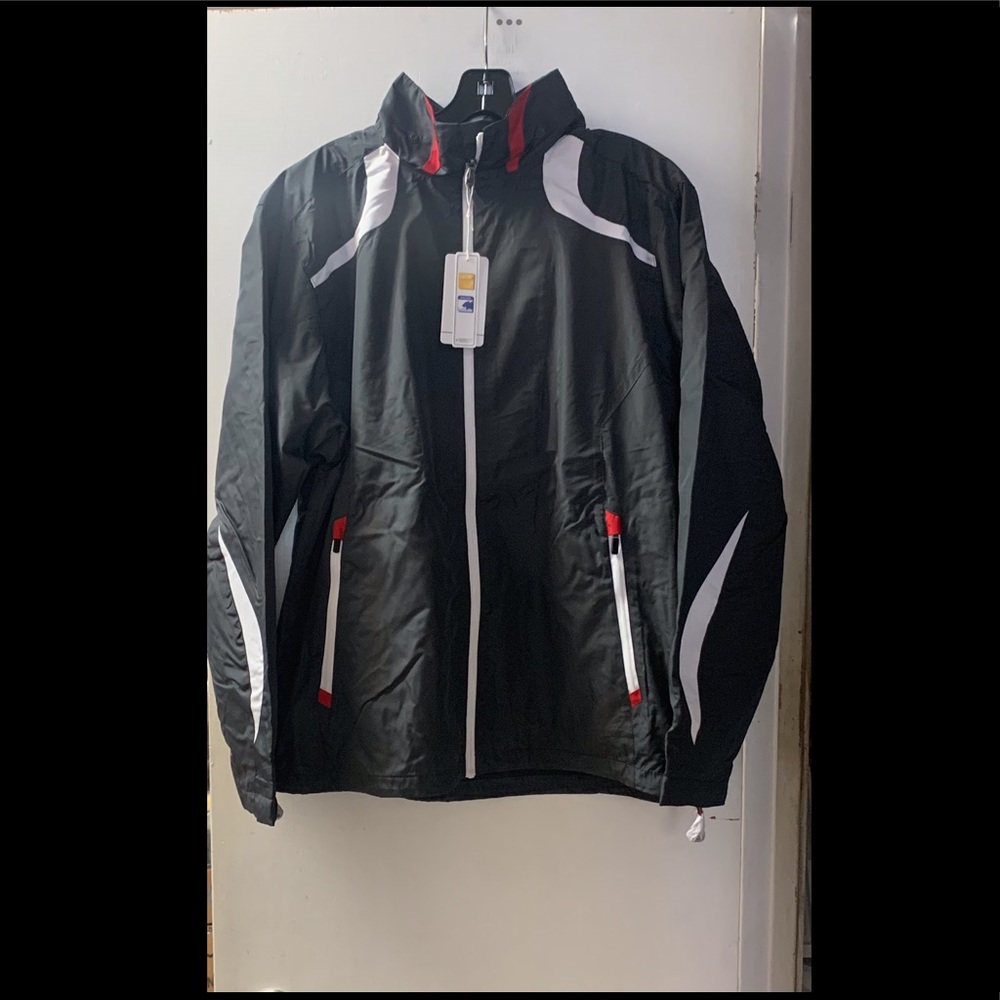 Active Lite Colour Block Water Resistant Spring Jacket - Picture 4 of 6